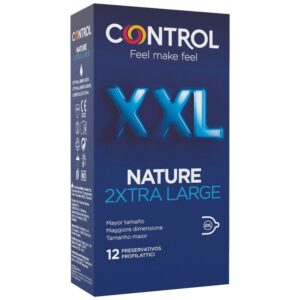 Control - Nature 2xtra Large Xxl Kondome - 12 Einheiten