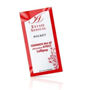 Extase Sensual - Massageöl mit Wrmeeffekt Pheromonen Lollipop 10 Ml