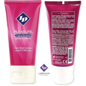 Id Pleasure - Wasserbasiertes Gleitmittel Tinging Sensation Travel Tube 60 ml