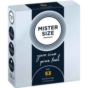 Mister Size - Kondomgrösse M 53 mm (3 Einheiten)