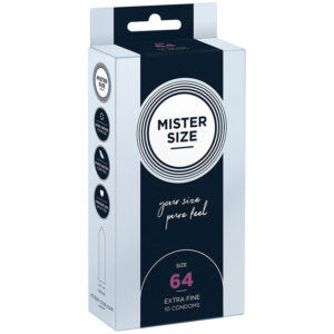 Mister Size - Kondome Grösse Xxl 64 mm (10 Einheiten)
