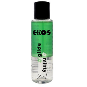 Eros - 2 In 1glide Minty Gleitmittel auf Silikonbasis 100 ml