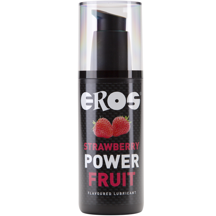 Eros Power Line - Strawberry Power Fruit Flavoured Lubricant 125 Ml